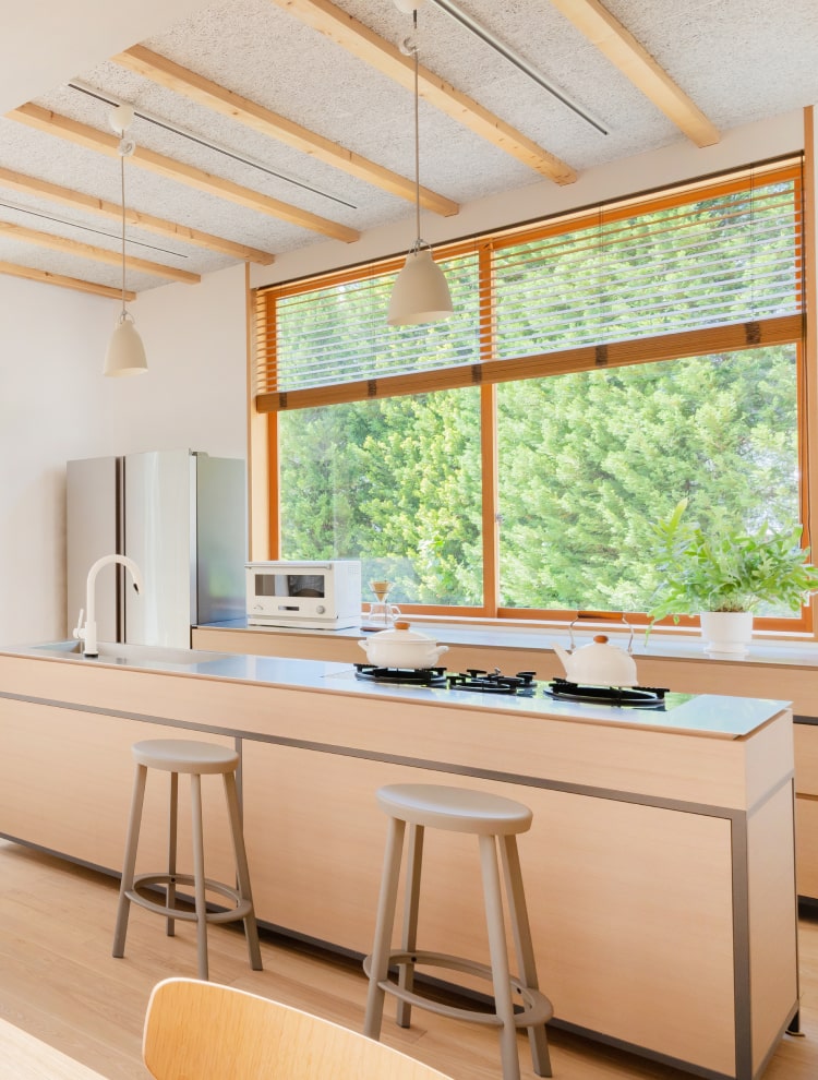 リフォーム後のキッチン